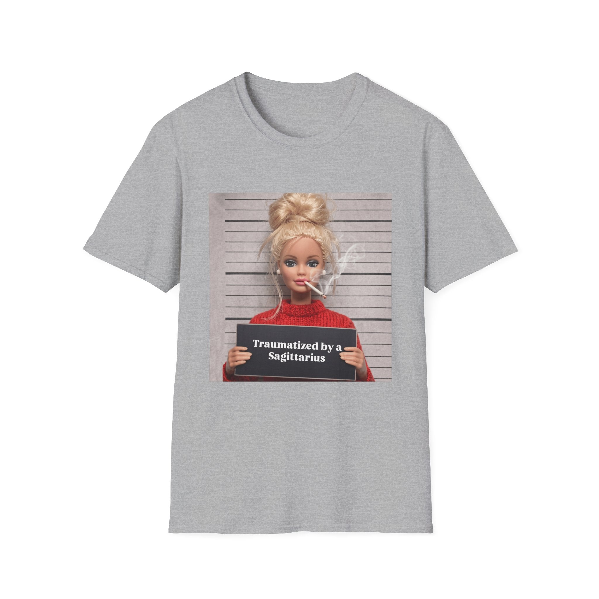 Traumatized by a Sagittarius Soft Style T-Shirt