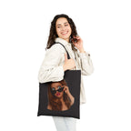 “Me in Every Meeting” Cotton Canvas Tote Bag