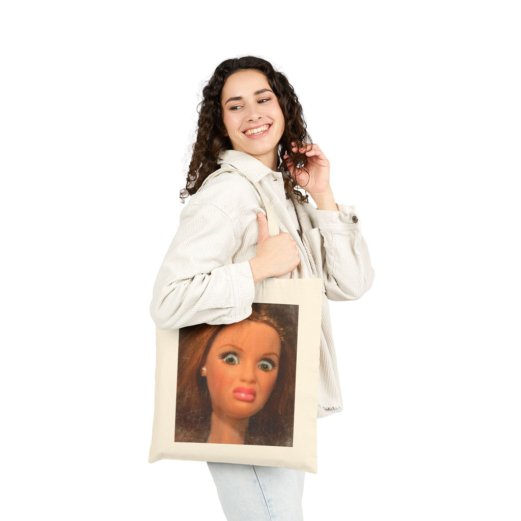 "WTF" Cotton Canvas Tote Bag