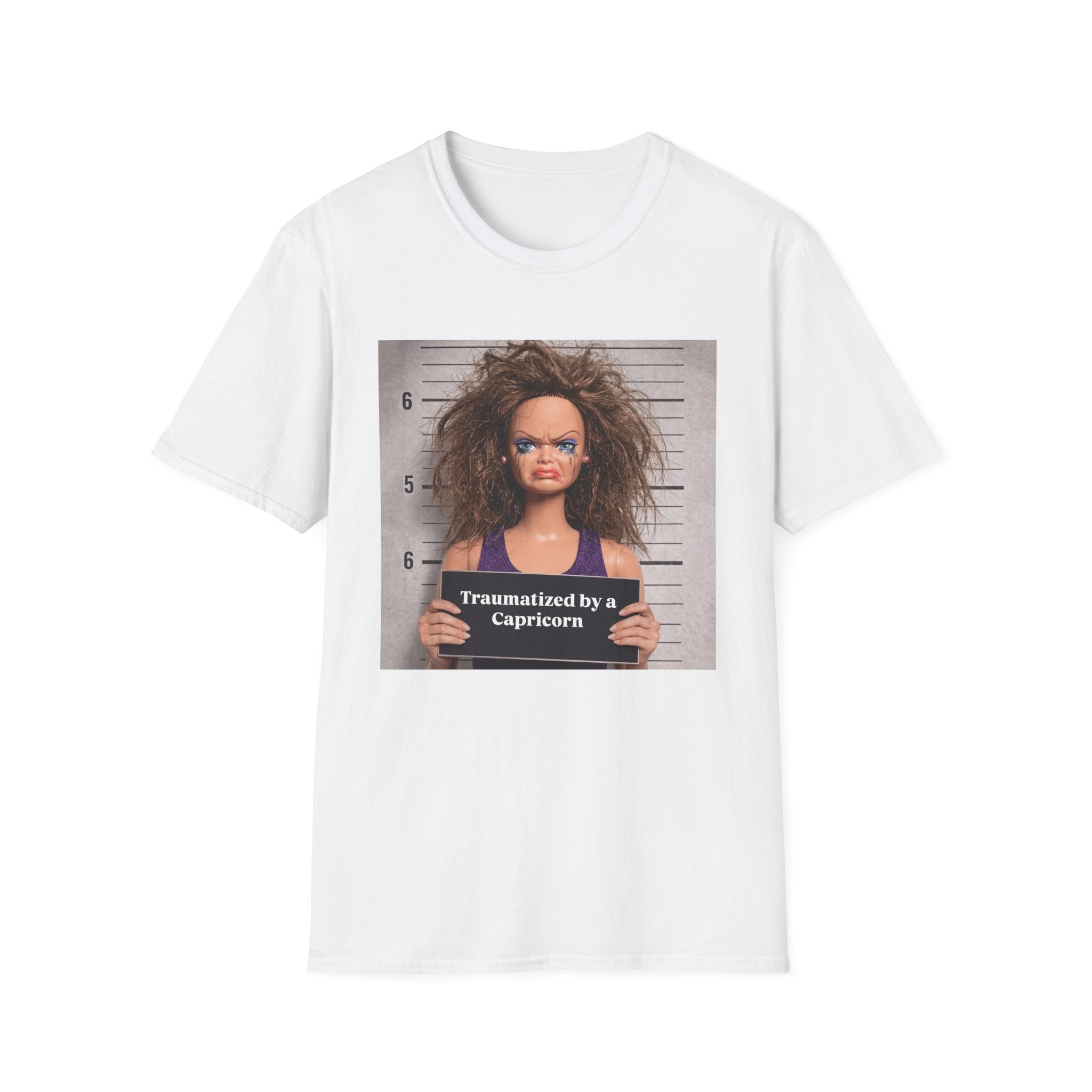 Traumatized by a Capricorn Soft Style T-Shirt