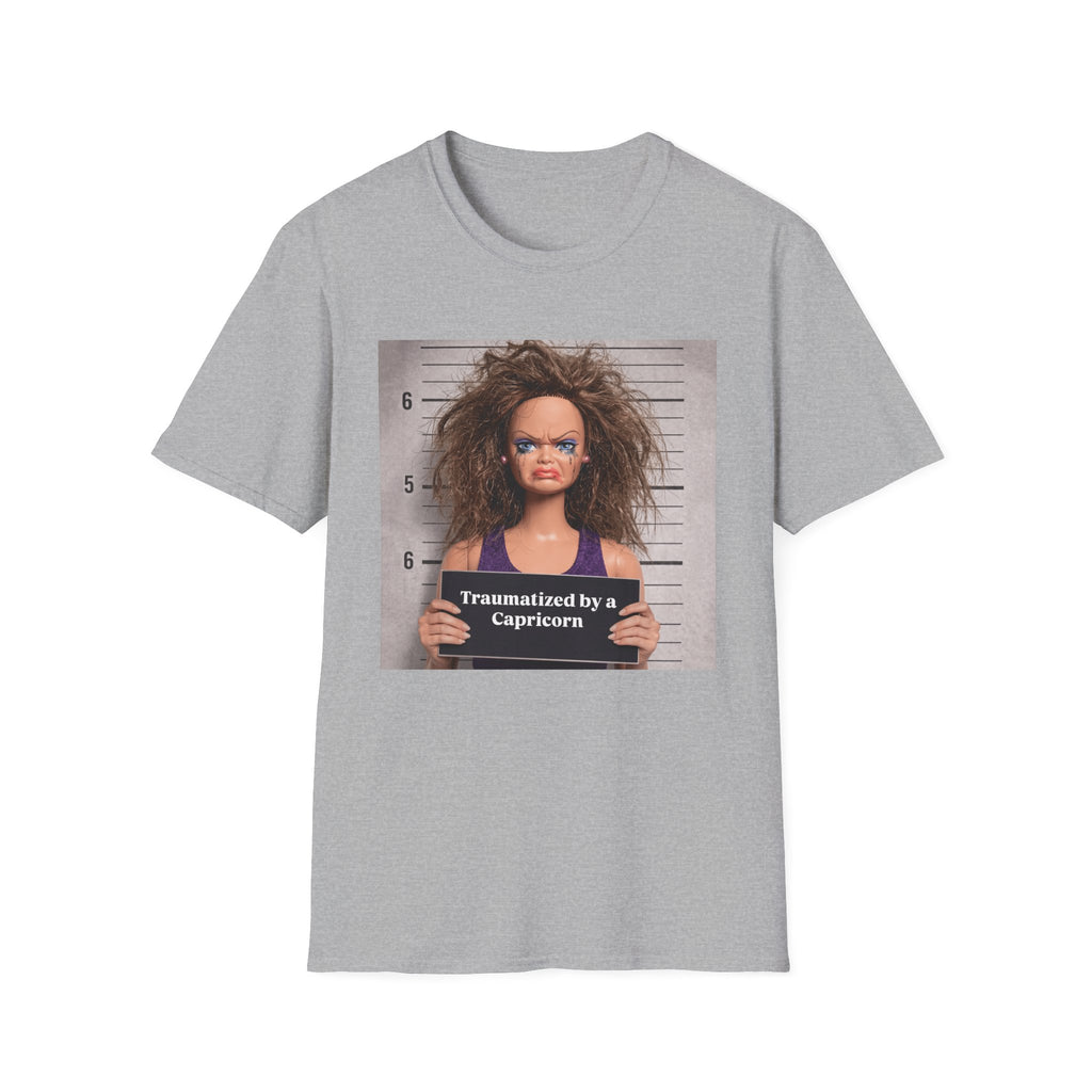 Traumatized by a Capricorn Soft Style T-Shirt