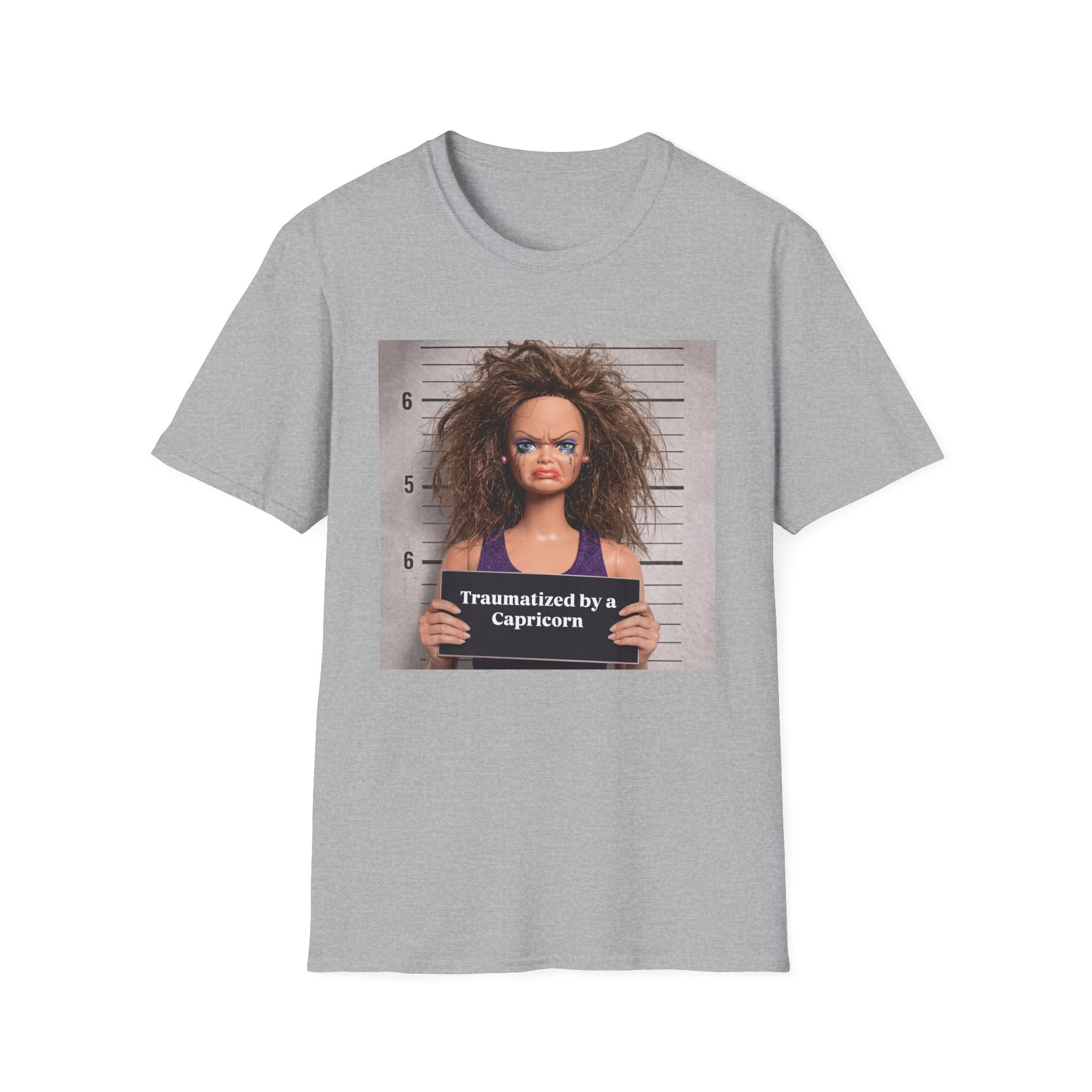 Traumatized by a Capricorn Soft Style T-Shirt