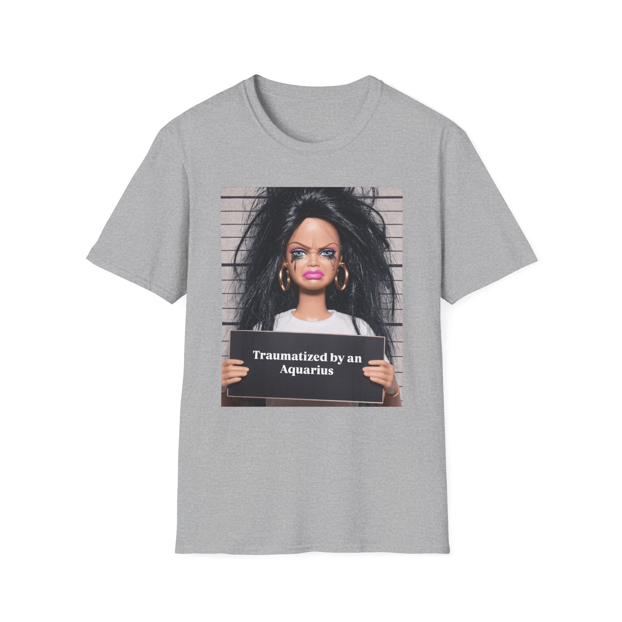 Traumatized by an Aquarius Soft Style T-Shirt