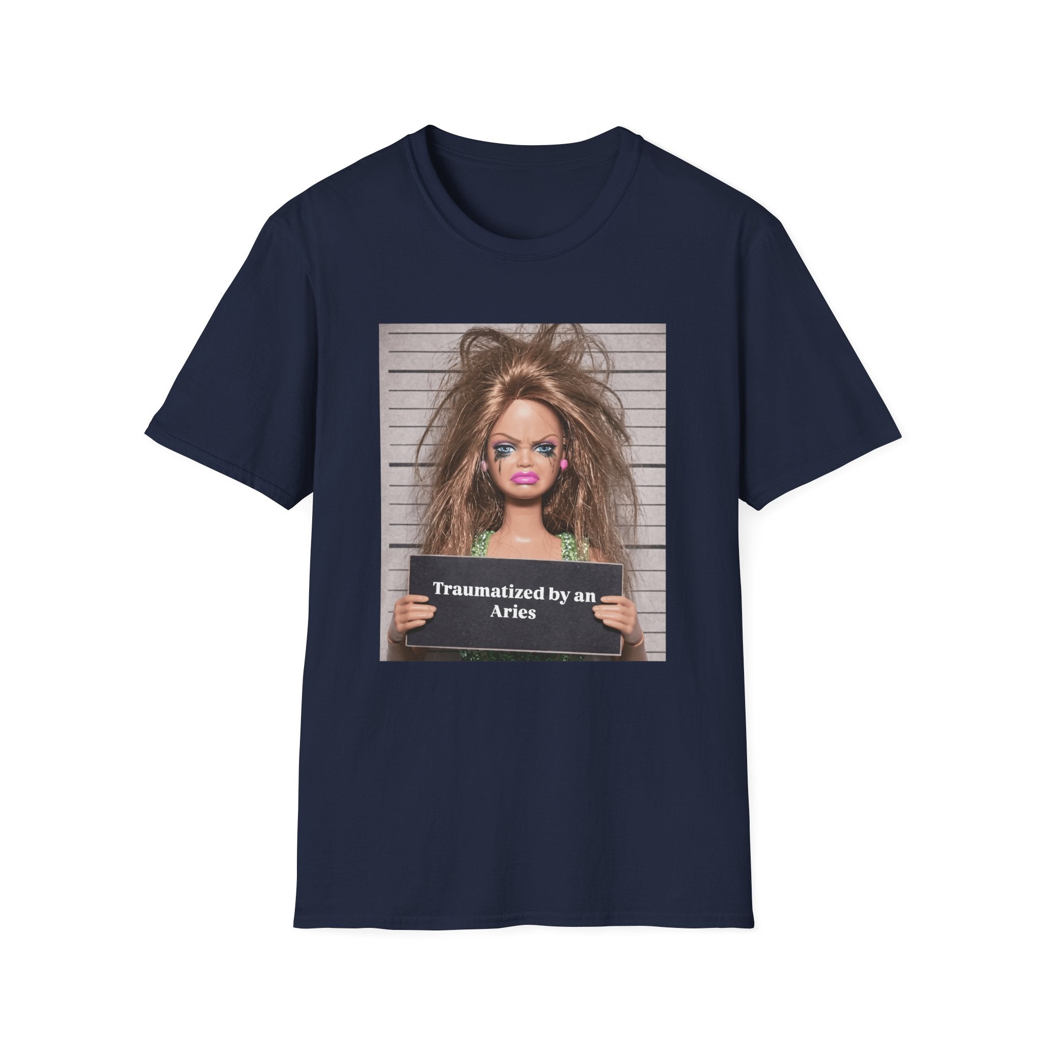 Traumatized by an Aries Soft Style T-Shirt