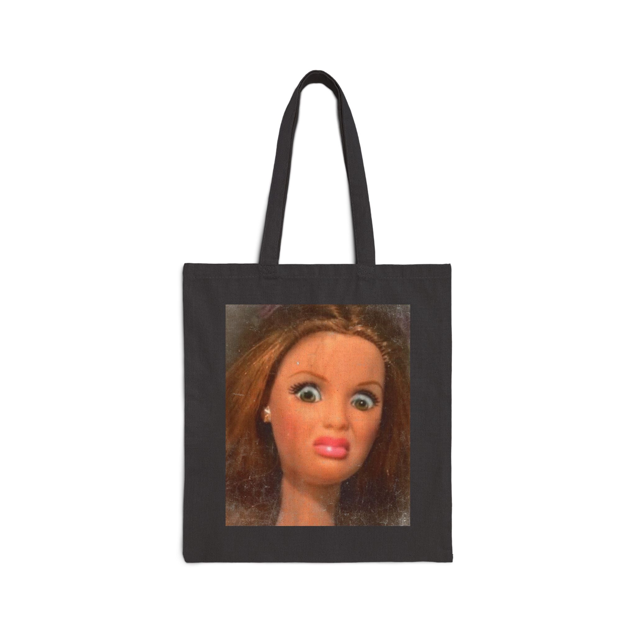 "WTF" Cotton Canvas Tote Bag