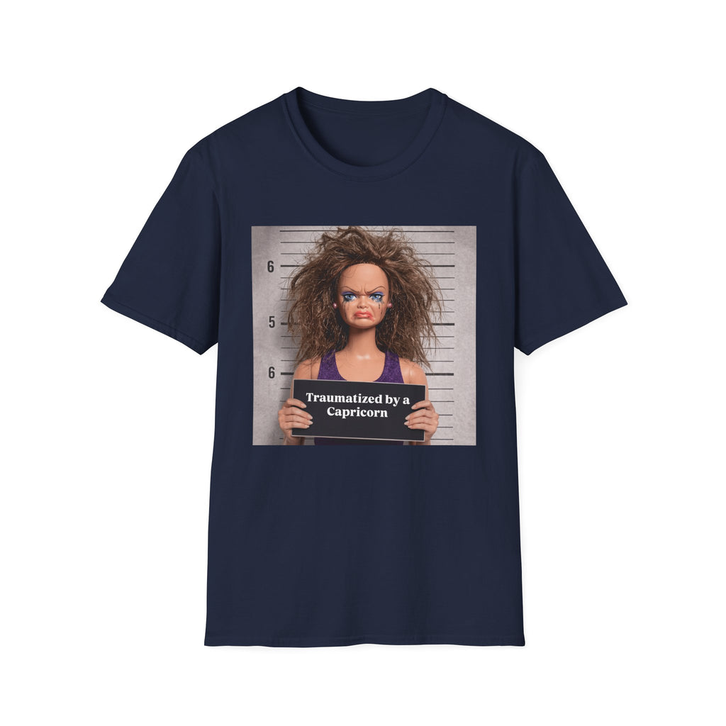 Traumatized by a Capricorn Soft Style T-Shirt