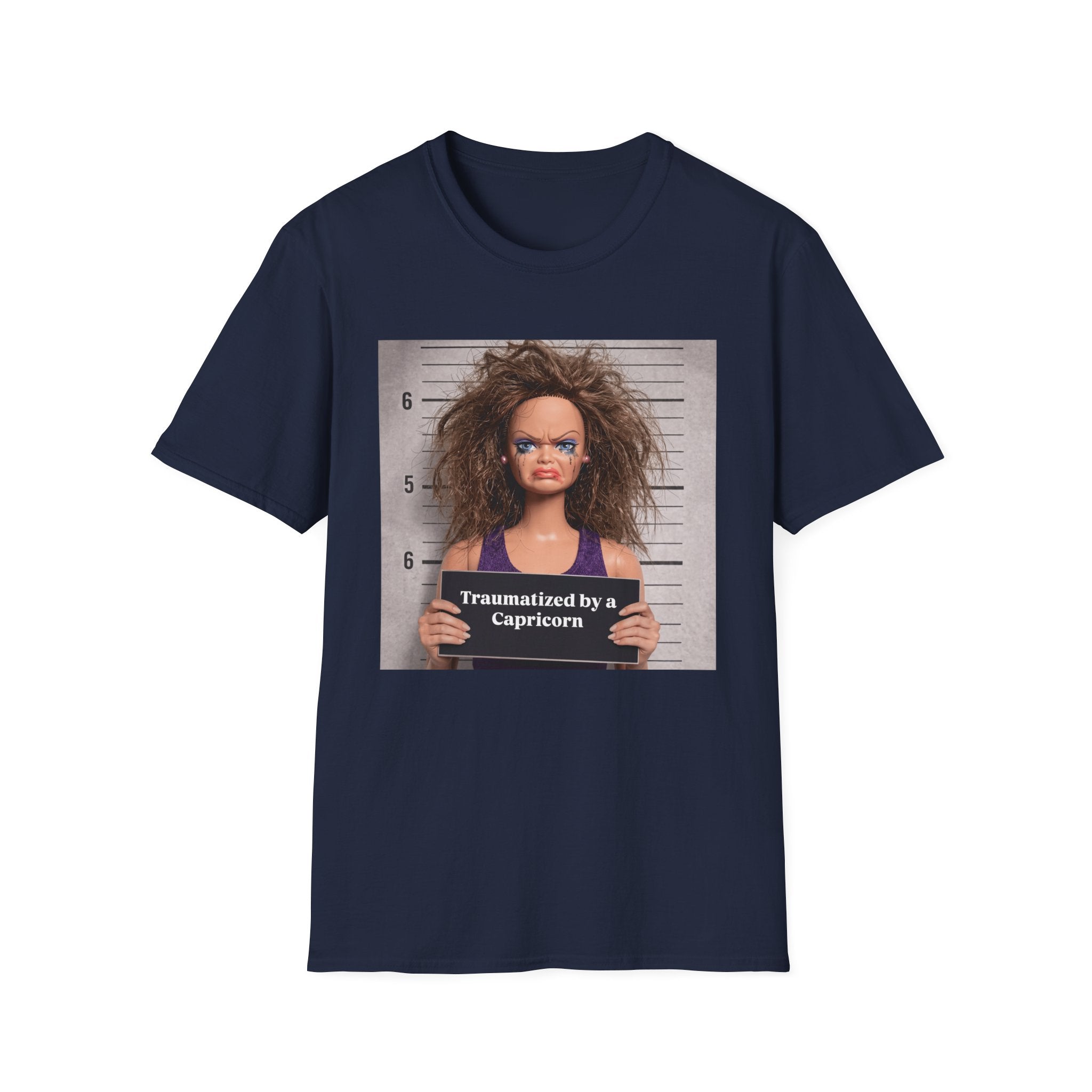 Traumatized by a Capricorn Soft Style T-Shirt