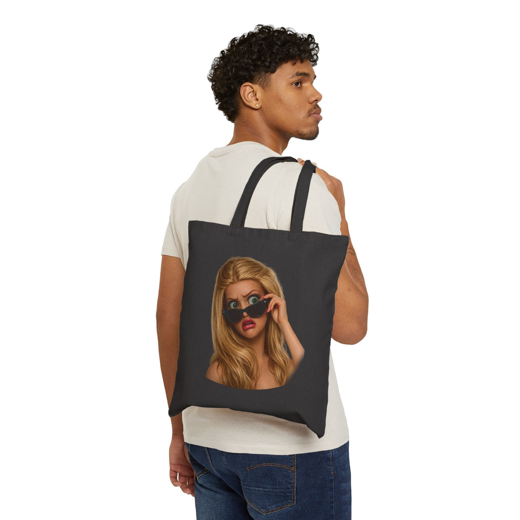 “The Audacity” Cotton Canvas Tote Bag