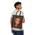 "WTF" Cotton Canvas Tote Bag