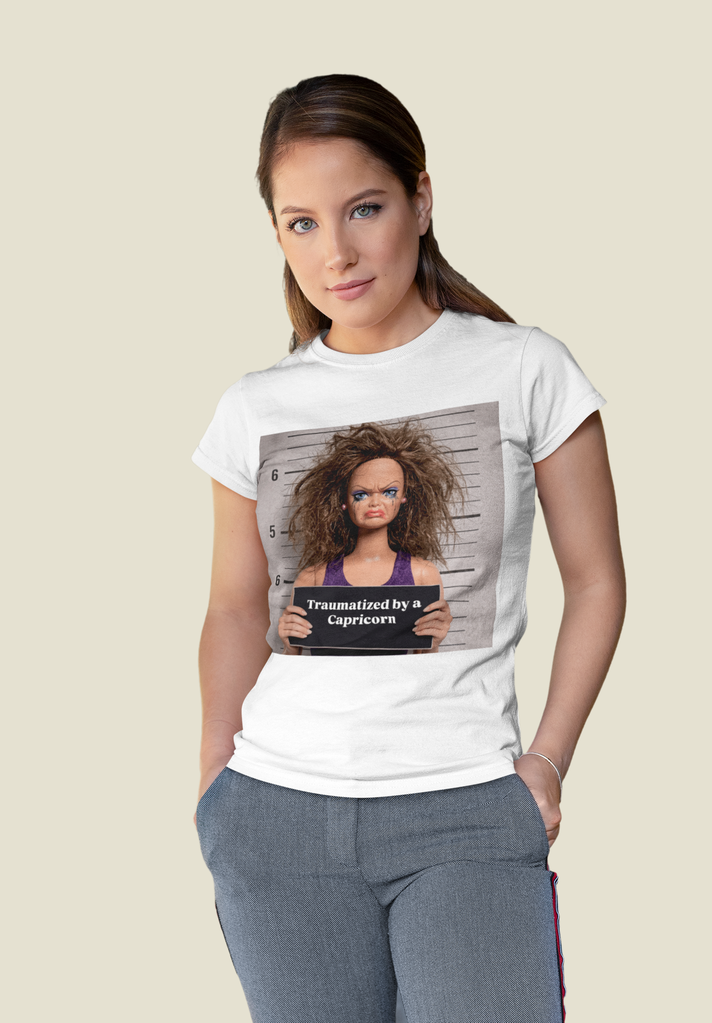 Traumatized by a Capricorn Soft Style T-Shirt