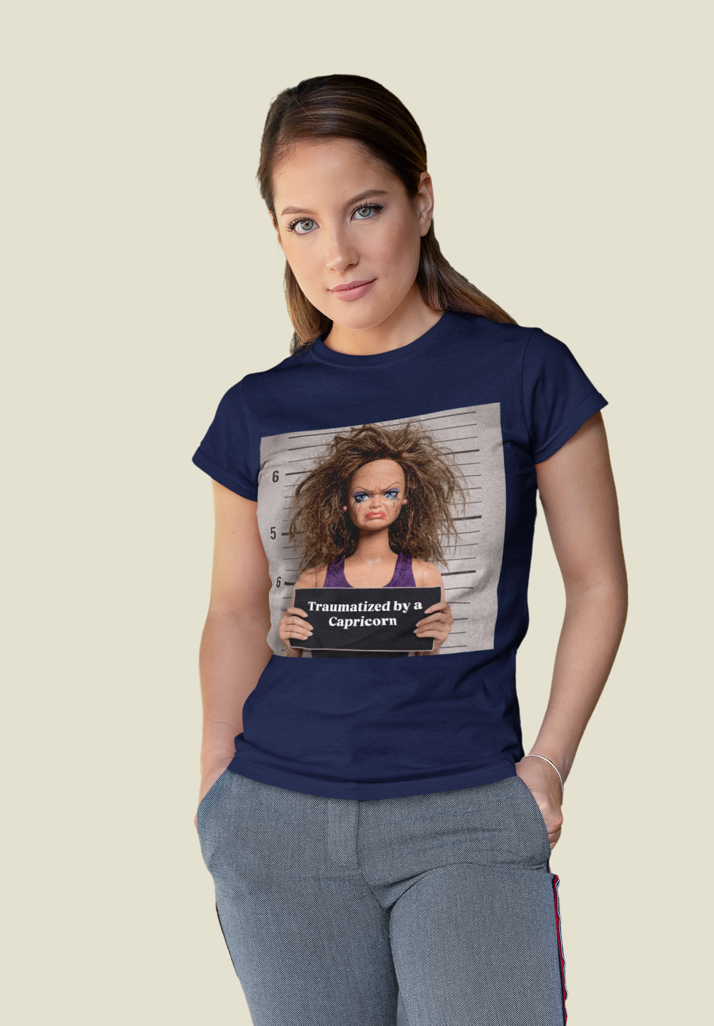 Traumatized by a Capricorn Soft Style T-Shirt