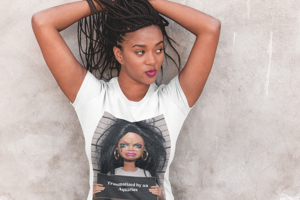 Traumatized by an Aquarius Soft Style T-Shirt