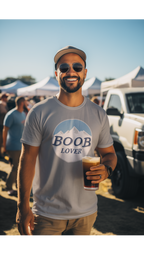 B00B Lover Funny Mountain T-Shirt | Funny Hiking Shirt | Outdoor Adventure Shirt | Funny Gift for Him | Nature Lover Tee
