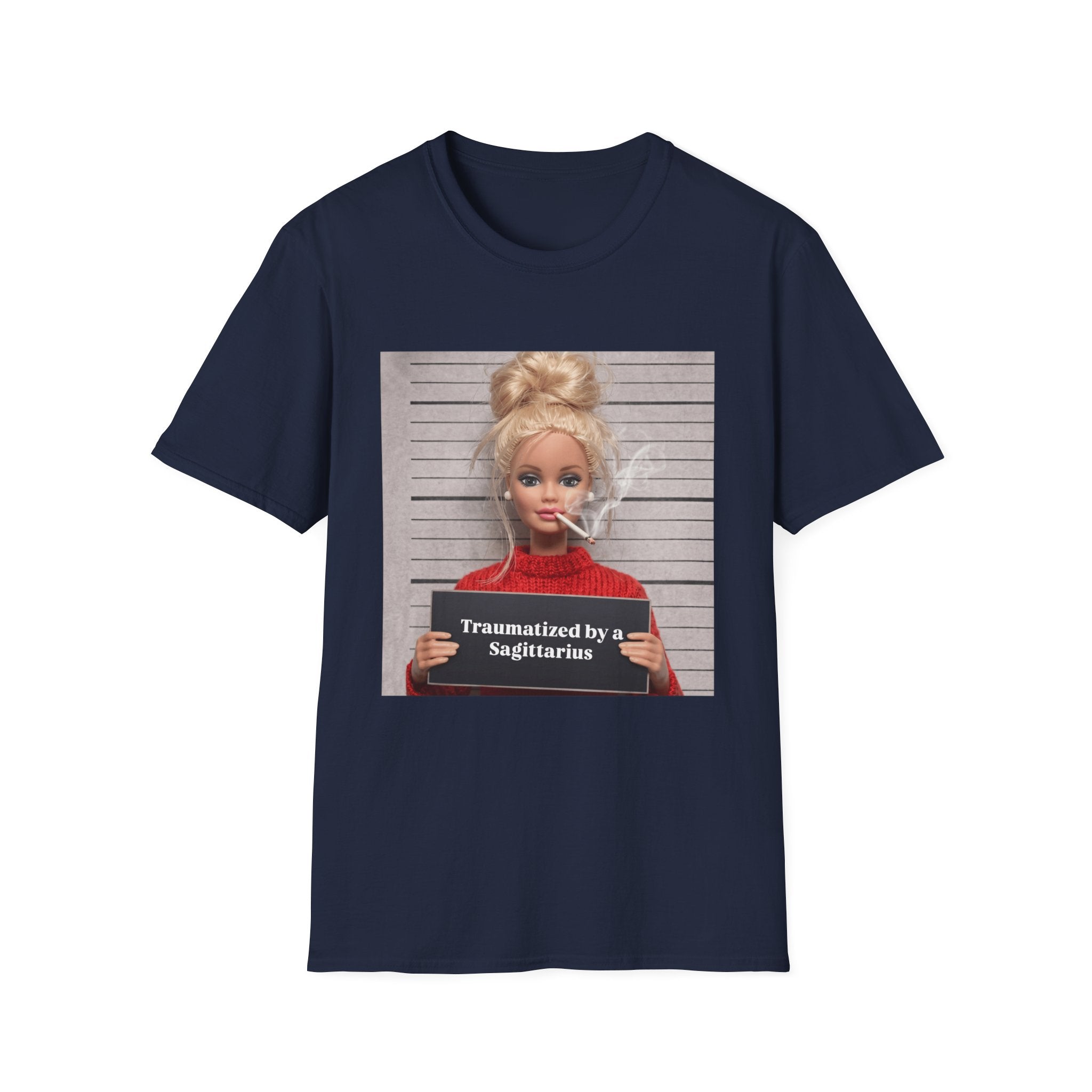 Traumatized by a Sagittarius Soft Style T-Shirt
