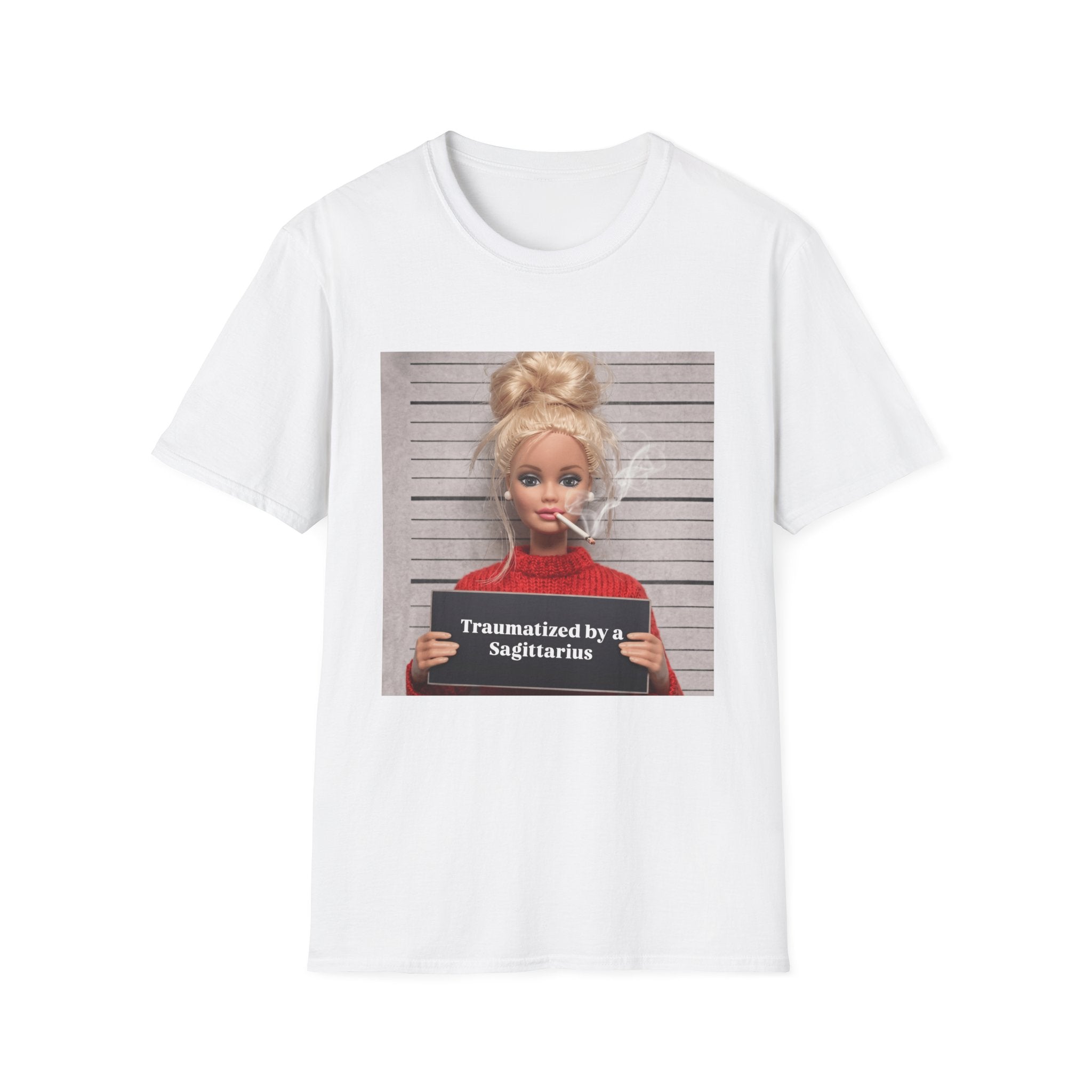 Traumatized by a Sagittarius Soft Style T-Shirt
