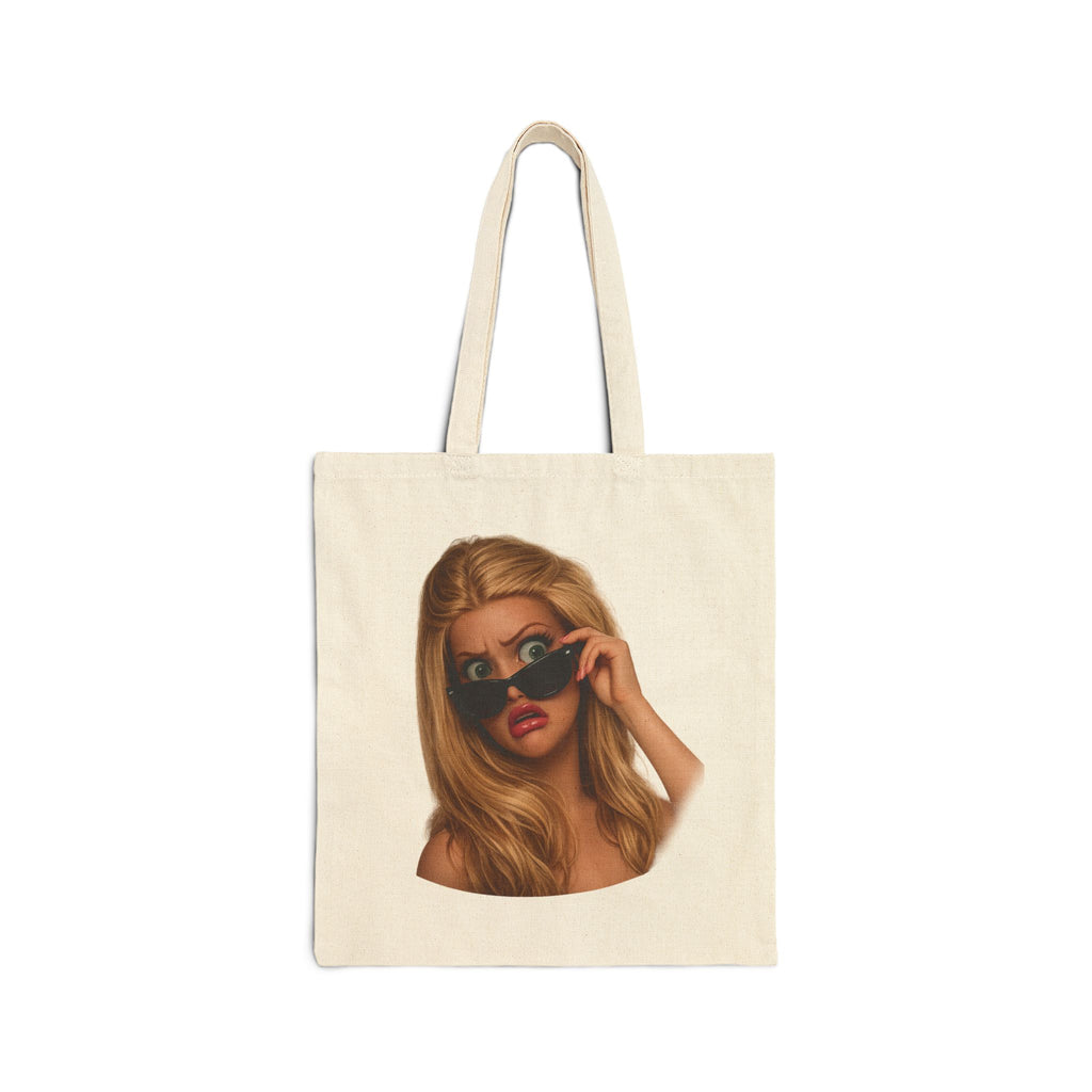 “The Audacity” Cotton Canvas Tote Bag