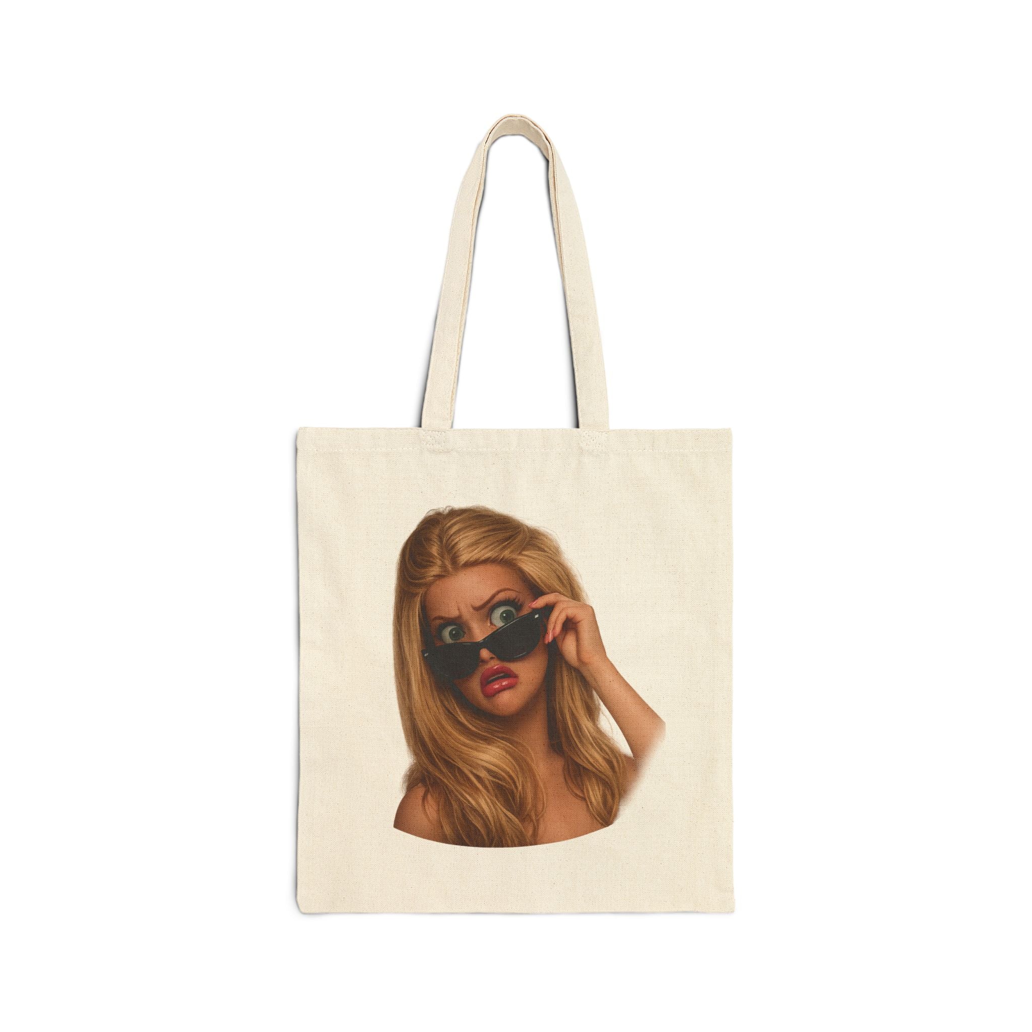 “The Audacity” Cotton Canvas Tote Bag