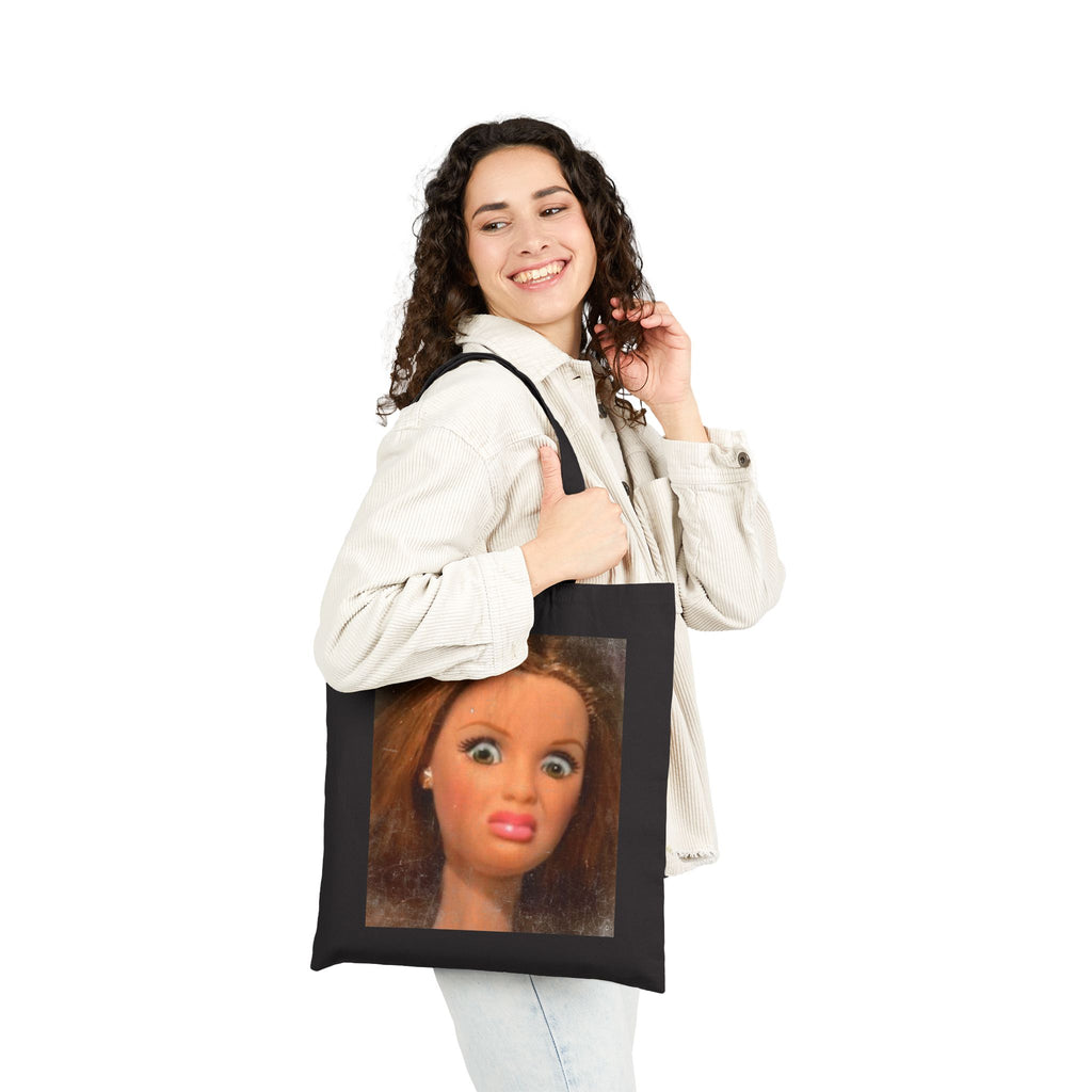 "WTF" Cotton Canvas Tote Bag