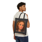 "WTF" Cotton Canvas Tote Bag