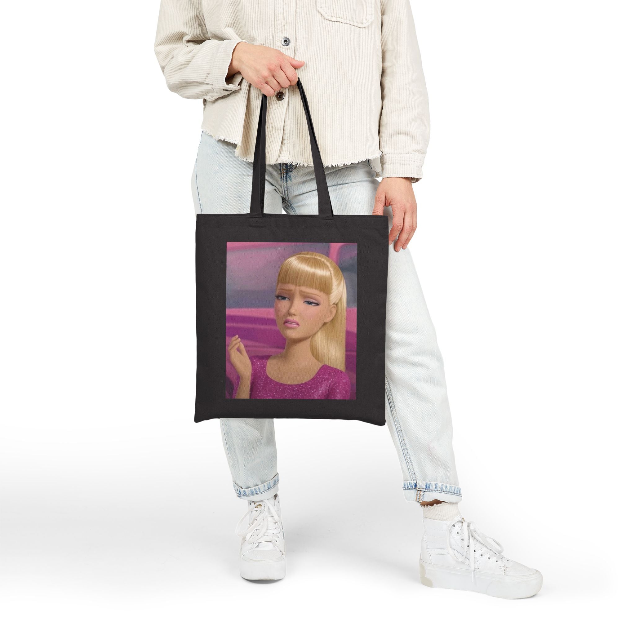 "WTH" Cotton Canvas Tote Bag