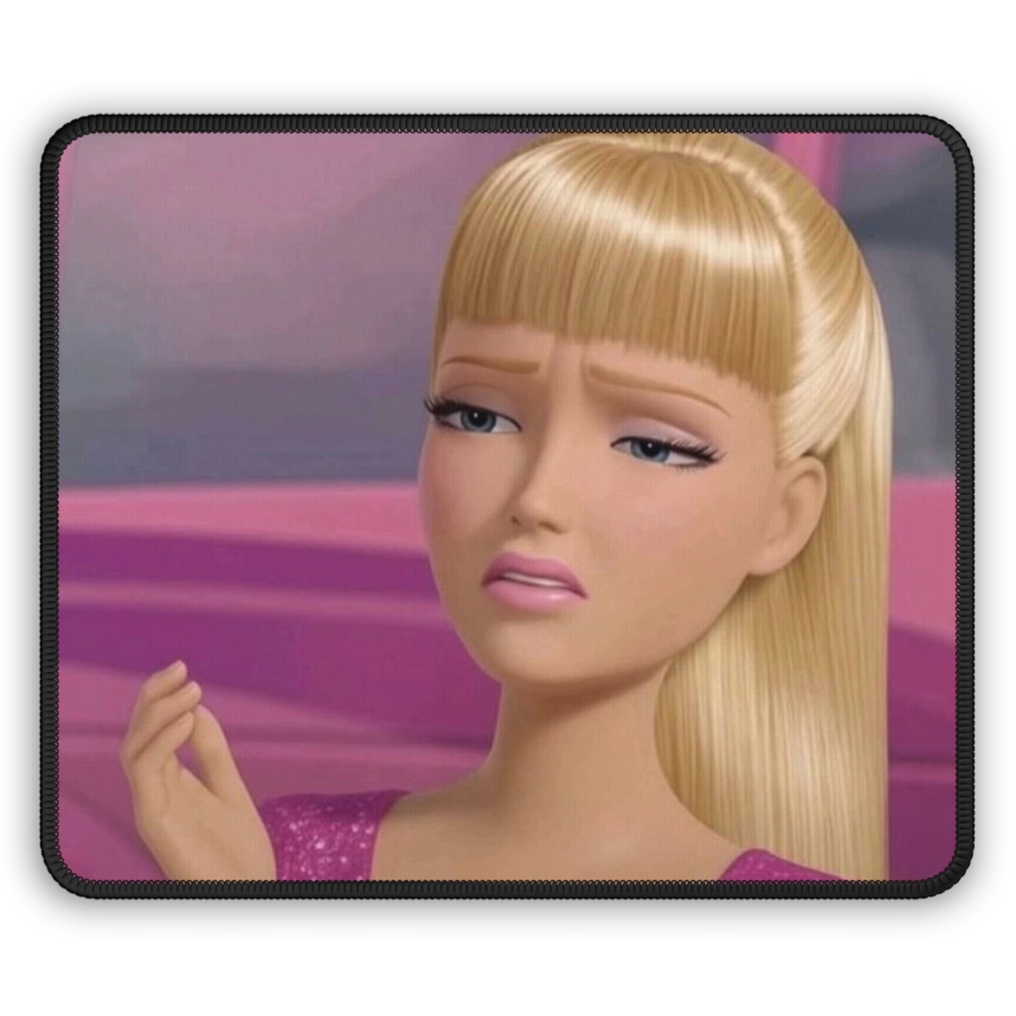 “Me Listening but Not Understanding” Mousepad