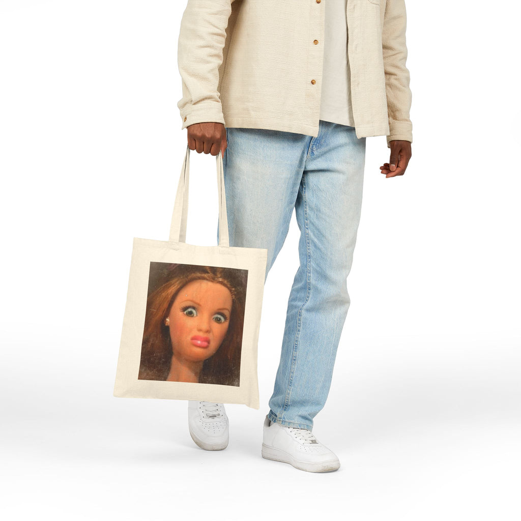 "WTF" Cotton Canvas Tote Bag
