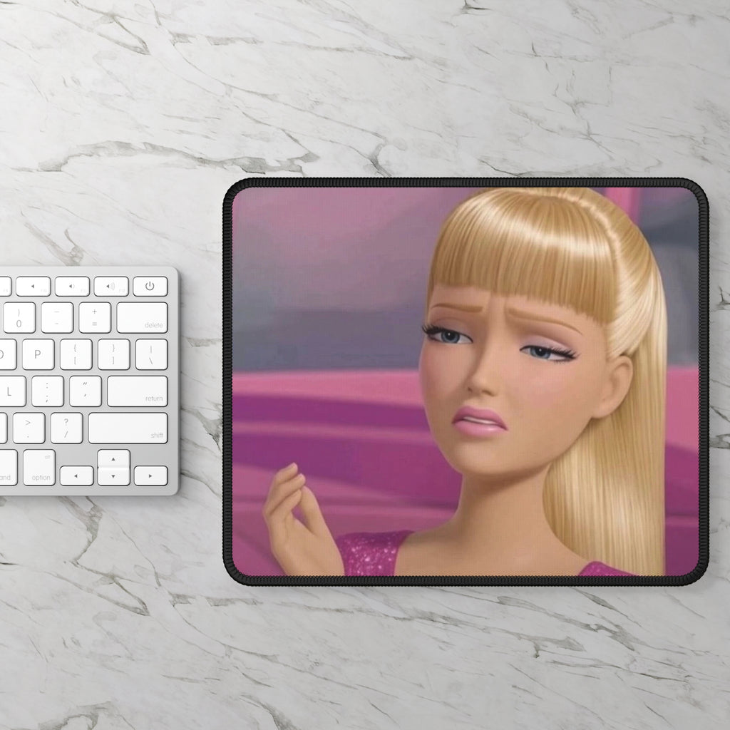 “Me Listening but Not Understanding” Mousepad
