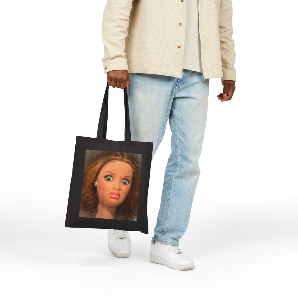 "WTF" Cotton Canvas Tote Bag