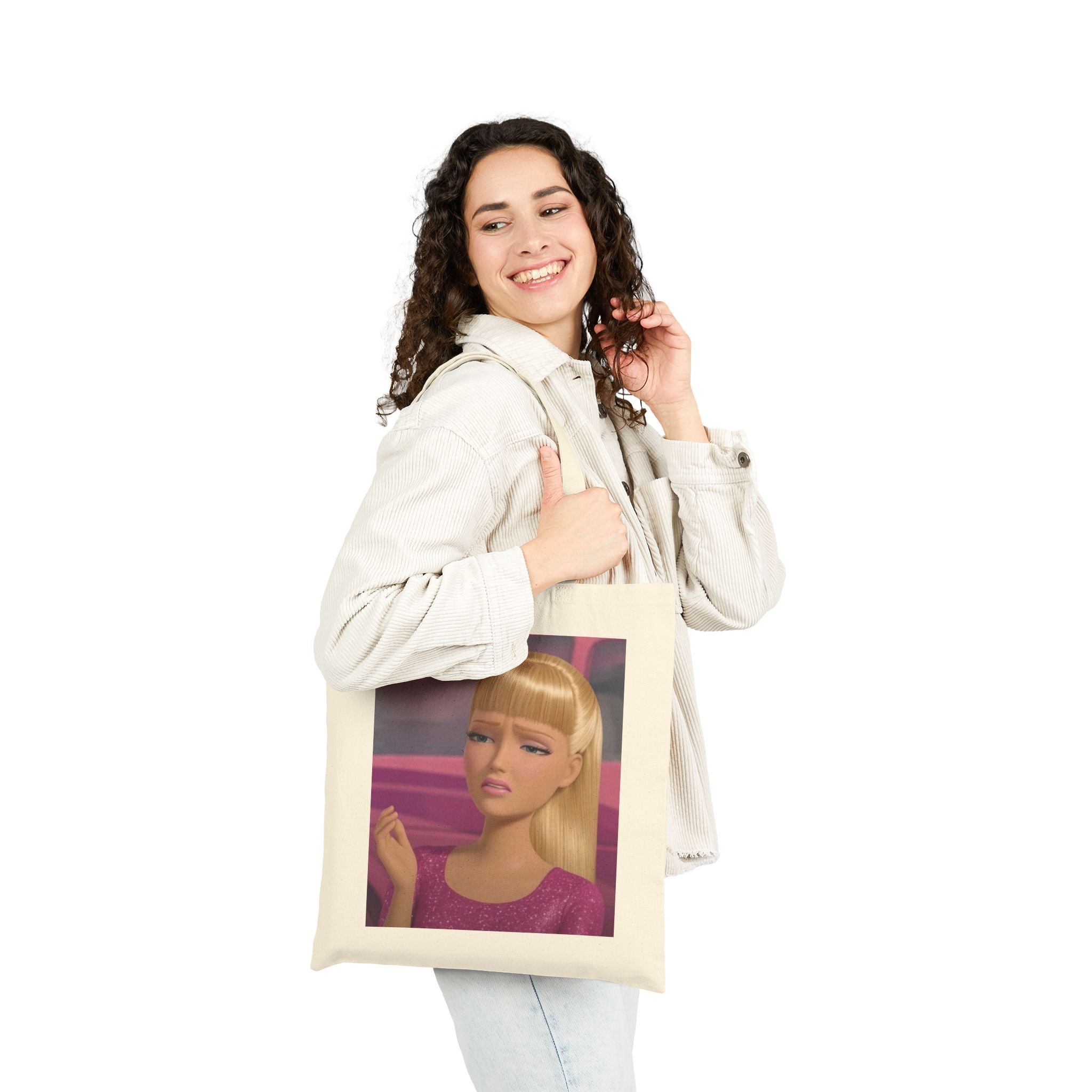 "WTH" Cotton Canvas Tote Bag