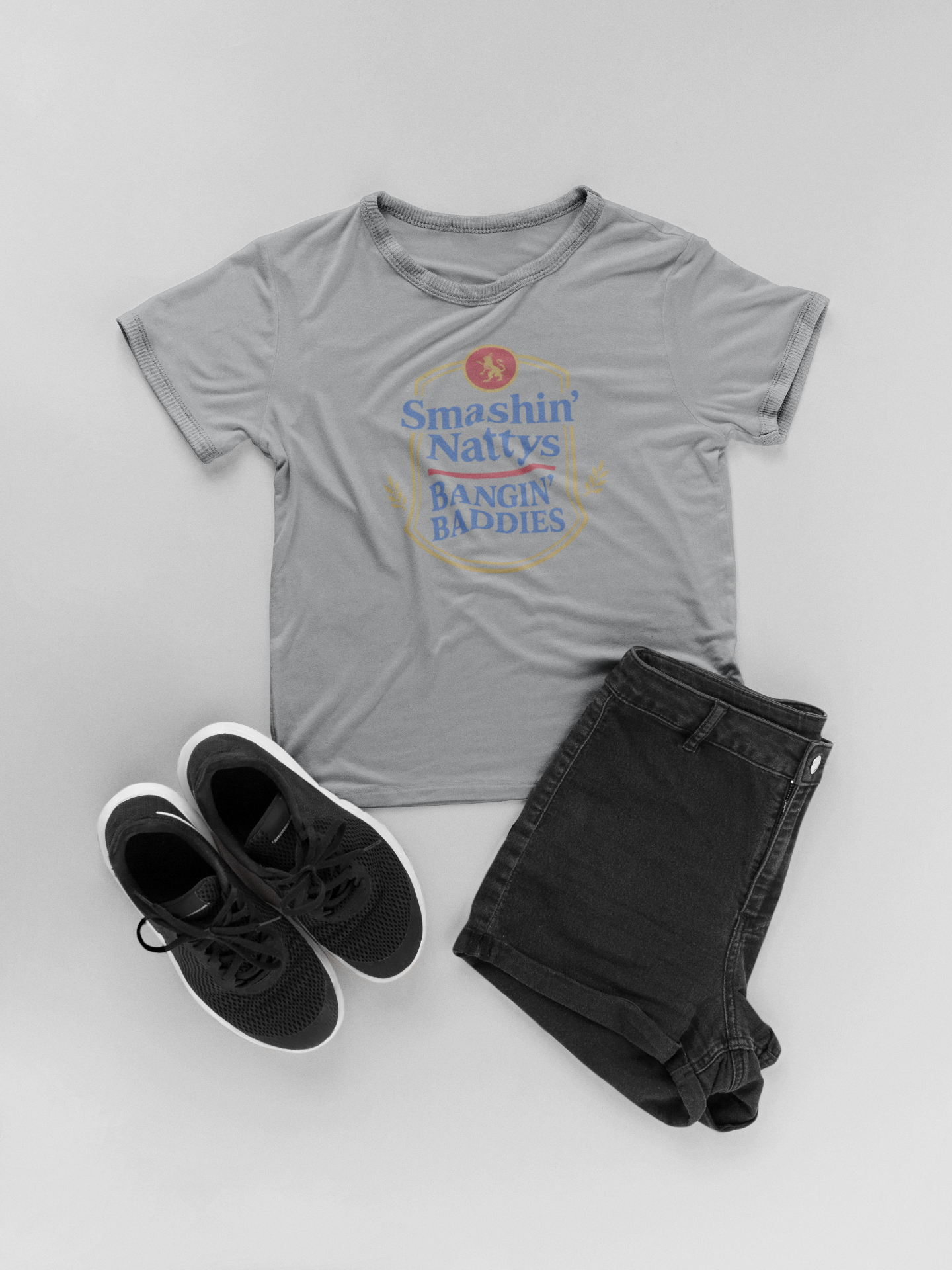 Smashin' Nattys Bangin' Baddies Funny Beer T-Shirt | College Party Shirt | Funny Drinking Shirt | Gift for Him