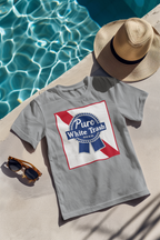 Pure White Trash Beer Funny T-Shirt | Redneck Party Shirt | Funny Drinking Shirt | White Trash Party | Gift for Him