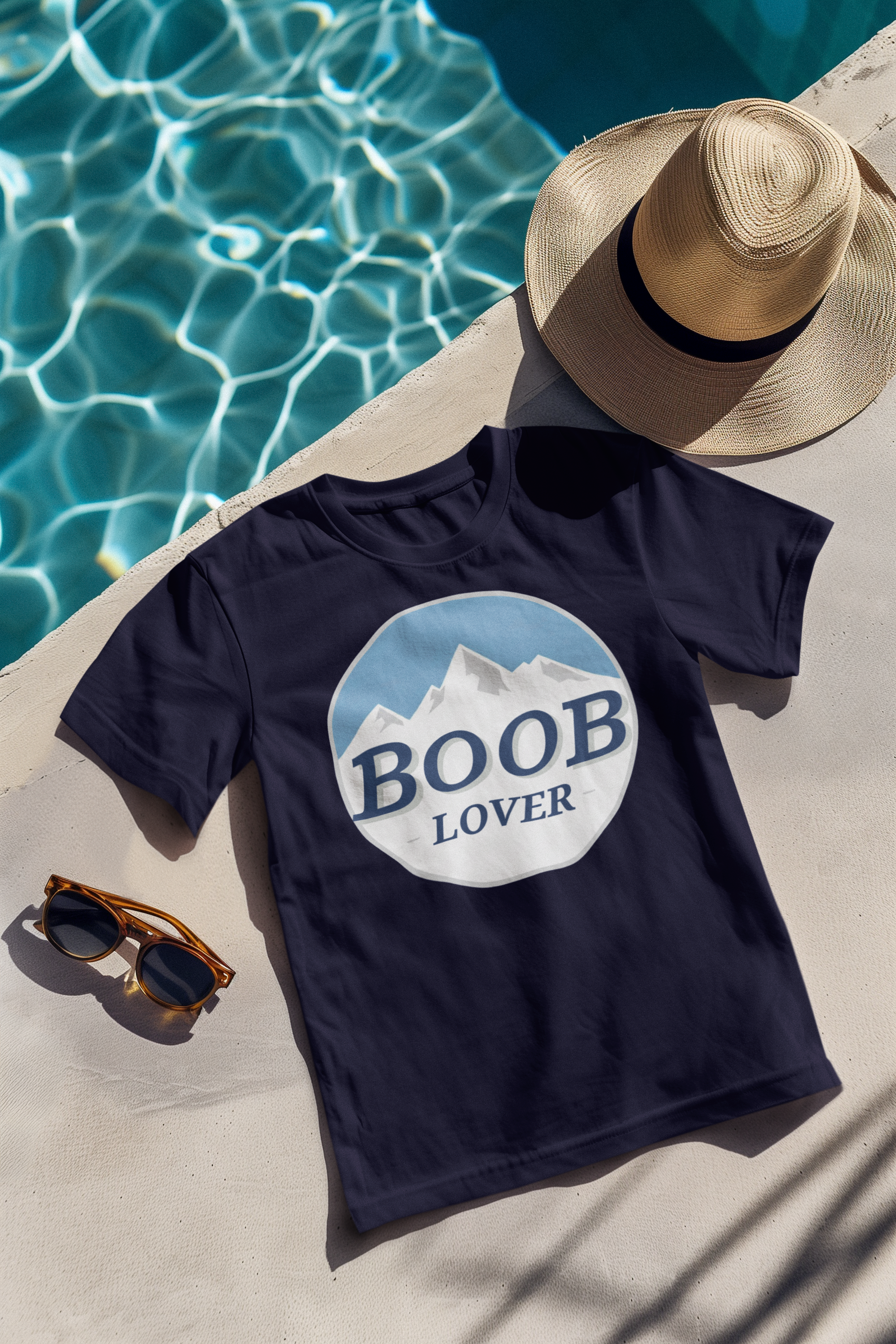 B00B Lover Funny Mountain T-Shirt | Funny Hiking Shirt | Outdoor Adventure Shirt | Funny Gift for Him | Nature Lover Tee