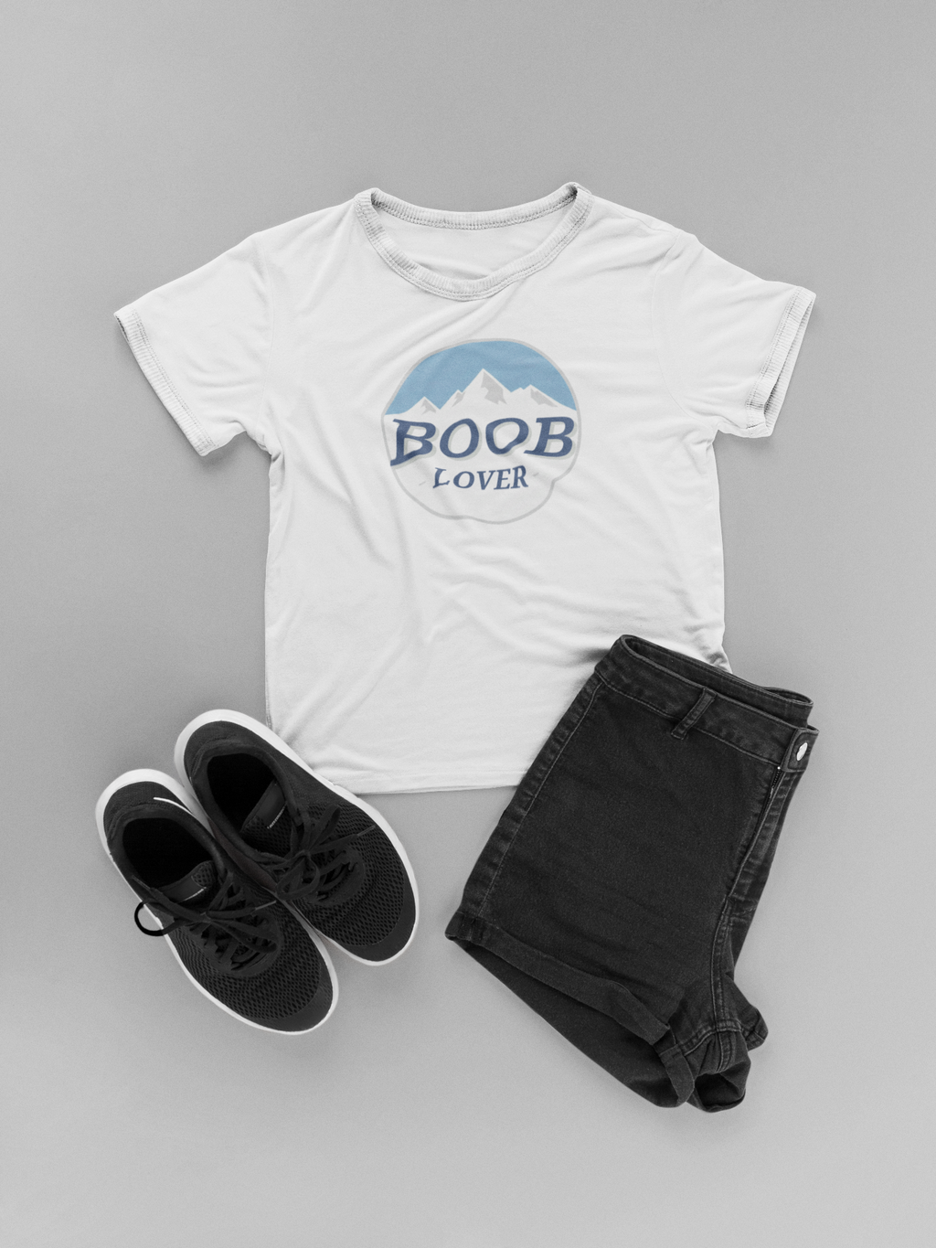 B00B Lover Funny Mountain T-Shirt | Funny Hiking Shirt | Outdoor Adventure Shirt | Funny Gift for Him | Nature Lover Tee